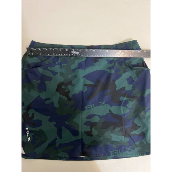 RLX Ralph Lauren Sz L Camouflage Skort Athletic Wear Skirt Shorts - Picture 7 of 8